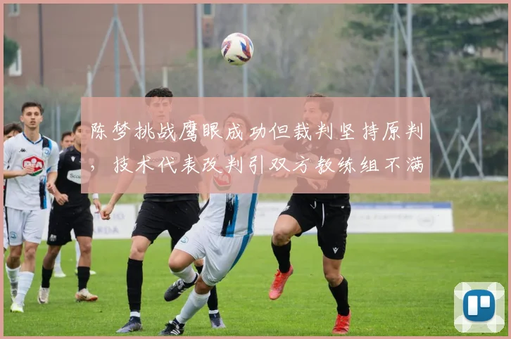 陈梦挑战鹰眼成功但裁判坚持原判，技术代表改判引双方教练组不满